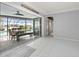 Dining area opens to screened-in patio and pool with views of the canal at 2814 La Mancha Ct, Punta Gorda, FL 33950
