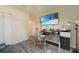 Home office featuring a desk, office chair, and neutral paint at 3631 Pebble Ter, Punta Gorda, FL 33980