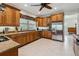 Well-appointed kitchen with custom cabinetry, stainless steel appliances, and ample countertop space at 5242 Blackjack Cir, Punta Gorda, FL 33982