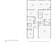 Detailed floor plan showcasing the layout with dimensions of the living room, bedrooms, kitchen, and garage at 10131 Winding River Rd, Punta Gorda, FL 33950