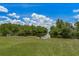 Spacious backyard with dock and waterfront access, perfect for outdoor activities at 161 Danforth Dr, Punta Gorda, FL 33980