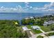 Aerial shot of waterfront homes with private docks at 161 Danforth Dr, Punta Gorda, FL 33980
