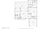 Detailed floor plan showcasing the layout of the home, including bedrooms, bathrooms, kitchen, and living areas at 1915 Pebble Beach Ct, Venice, FL 34293