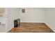 Spacious closet with wood-look floors offers ample storage, blending style and functionality at 200 Valdiva St, Punta Gorda, FL 33983