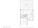 Floor plan of the first floor featuring a kitchen, living room, and garage at 200 Valdiva St, Punta Gorda, FL 33983