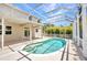 Enjoy outdoor living at its finest with a screened-in pool and patio area at 200 Valdiva St, Punta Gorda, FL 33983