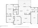 Detailed floorplan showcasing layout, room dimensions and configuration of home's living spaces at 20409 Emerald Ave, Port Charlotte, FL 33952