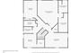 Second floor layout with bedrooms, closets, and stairs, showcasing a functional design at 2210 Mauritania Rd, Punta Gorda, FL 33983
