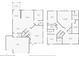 Layout of the first and second floor with kitchen, dining, garage, bedrooms and Gathering rooms at 2210 Mauritania Rd, Punta Gorda, FL 33983