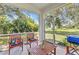 Inviting screened porch with comfortable seating, perfect for enjoying the outdoors at 2210 Mauritania Rd, Punta Gorda, FL 33983