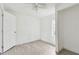 This bedroom has new floors, fresh paint, and a closet at 2626 E 38Th Ave, Tampa, FL 33610