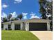 Charming single-story home featuring a well-manicured lawn and a two-car garage at 3532 Richardson St, North Port, FL 34288