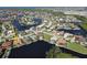 Stunning aerial perspective of a waterfront property in a community with boating access at 3588 Tripoli Blvd, Punta Gorda, FL 33950