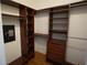 Walk-in closet featuring custom built-in shelving and plenty of storage space at 3588 Tripoli Blvd, Punta Gorda, FL 33950