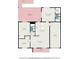 Detailed floor plan showcasing the layout of the home including bedrooms, kitchen, and living areas at 3612 Patina Dr, Tampa, FL 33619