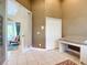 Entryway featuring a cozy desk area near the entry of the house at 6594 Buckboard St, North Port, FL 34291