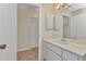 Bathroom featuring a single sink vanity and tile flooring at 1242 Orlando Blvd, Port Charlotte, FL 33952