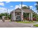 Exterior view of the community's gated entrance, providing security and privacy for residents at 13136 N Marsh Dr, Port Charlotte, FL 33953