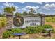 The Centennial Park sign is a lovely tribute to the County of Charlotte at 16833 Terrapin Key Dr, Port Charlotte, FL 33953