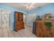 A well-lit living area showcasing the connection to another room and closet at 1865 Rival Ter, North Port, FL 34286
