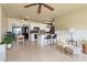 Open concept living and kitchen area at 22341 Midway Blvd, Port Charlotte, FL 33952