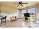Inviting living room featuring ample natural light with views to the front yard at 22341 Midway Blvd, Port Charlotte, FL 33952