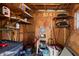 An organized storage area with shelves and various supplies at 22341 Midway Blvd, Port Charlotte, FL 33952