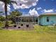 Enjoy the outdoors in this screened in pool with a great view of the backyard at 2969 Wells Ave, North Port, FL 34286