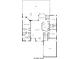 Schematic floor plan view showing bedrooms, bathrooms, living spaces, pool, and garage at 421 Marsh Creek Rd, Venice, FL 34292