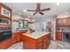 Well-equipped kitchen with stainless steel appliances, granite counters, and ample storage for convenience at 4460 Northshore Dr, Punta Gorda, FL 33980