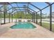Inviting screened pool area offering a private oasis for relaxation and enjoyment at 1546 Gourmet Rd, North Port, FL 34288