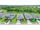Aerial view of many homes in a community with a lake view at 16336 Preservation Blvd, Punta Gorda, FL 33982