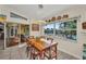 The dining room is filled with light and offers access to outdoor patio at 17188 Cape Horn Blvd, Punta Gorda, FL 33955