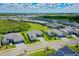 Picturesque aerial shot of a community featuring well-maintained homes and green spaces at 17336 Sandpearl Rd, Venice, FL 34293