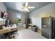 Well-lit office with desk, modern décor, and ample storage at 21524 Edgewater Dr, Port Charlotte, FL 33952