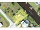 A high angle view of a property on the Crestview Waterway, showing the home's layout and water access at 2220 Broad Ranch Dr, Port Charlotte, FL 33948
