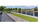 Picturesque canal view with lush landscaping and a well-maintained dock at 245 Lido Dr, Punta Gorda, FL 33950