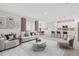 Open-concept living space with seamless flow to the kitchen and dining areas at 4627 Schoen St, North Port, FL 34291