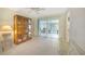 Bright dining area featuring tile floors and sliding doors to the backyard patio at 475 Whippoorwill Dr, Venice, FL 34293