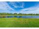 A serene pond view is offered from the backyard of this home at 14846 Contenta Loop, Bradenton, FL 34211