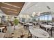 Well-appointed restaurant with large windows, a view of the green, and neutral tones throughout at 14846 Contenta Loop, Bradenton, FL 34211