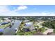 Canal-front homes with private docks and beautiful landscaping at 8178 Arlewood Cir, Port Charlotte, FL 33981