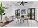 Bright office space featuring modern furniture and lots of natural light at 10009 Gasparilla Pass Blvd, Boca Grande, FL 33921