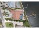 Waterfront property with circular driveway and private dock at 8035 Manasota Key Rd, Englewood, FL 34223
