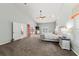 Main bedroom with king bed and access to pool at 8035 Manasota Key Rd, Englewood, FL 34223