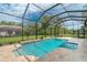 Relaxing screened pool and spa at 8074 Wiltshire Dr, Port Charlotte, FL 33981