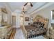 Opulent main bedroom with a large bed and walk-in closet at 8074 Wiltshire Dr, Port Charlotte, FL 33981