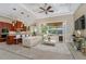 Open floor plan with a modern kitchen and luxurious living space at 8074 Wiltshire Dr, Port Charlotte, FL 33981