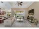Open floor plan with a modern kitchen and luxurious living space at 8074 Wiltshire Dr, Port Charlotte, FL 33981
