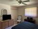 Bedroom with double bed and ceiling fan at 18122 Windswept Ave, Port Charlotte, FL 33948